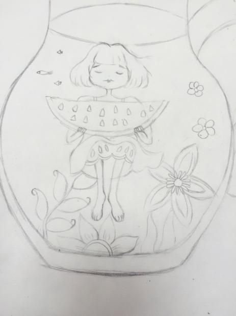 夏天的太阳一年级绘画,少儿美术绘画教程秋天