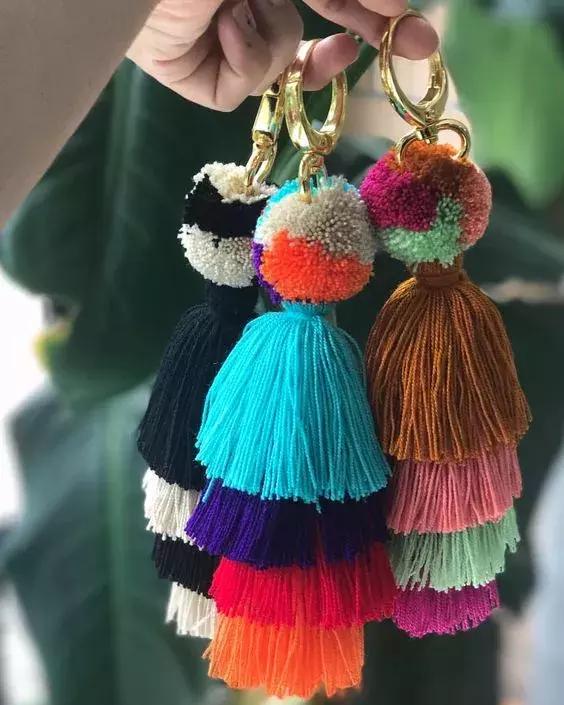 自制流苏装饰品,新家如何用流苏书签做装饰