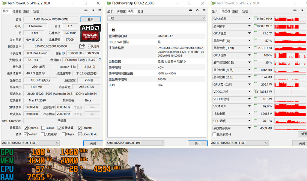 rx580极光版与rx590极光特别版,rx580和rx590gme买哪个好点