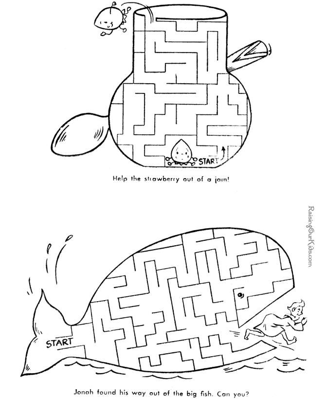 迷宫教程简单6-12岁,小孩迷宫推荐