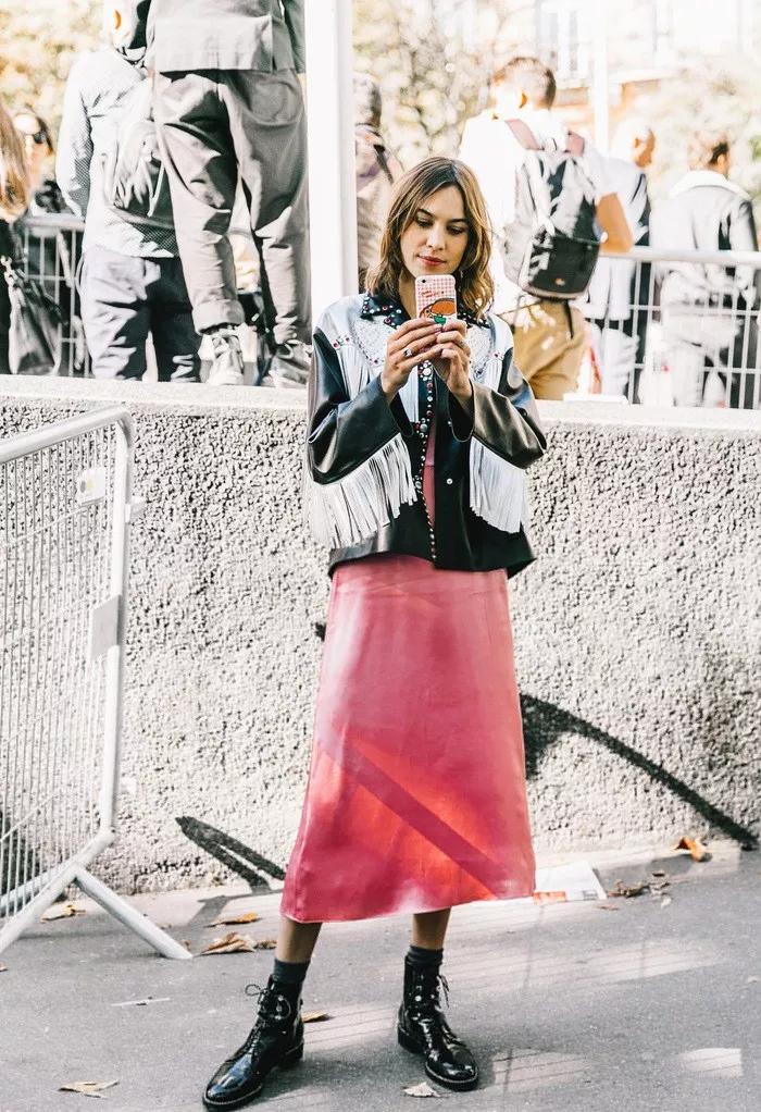 女孩皮衣新款爆款12岁春季,皮衣裙子新款套装