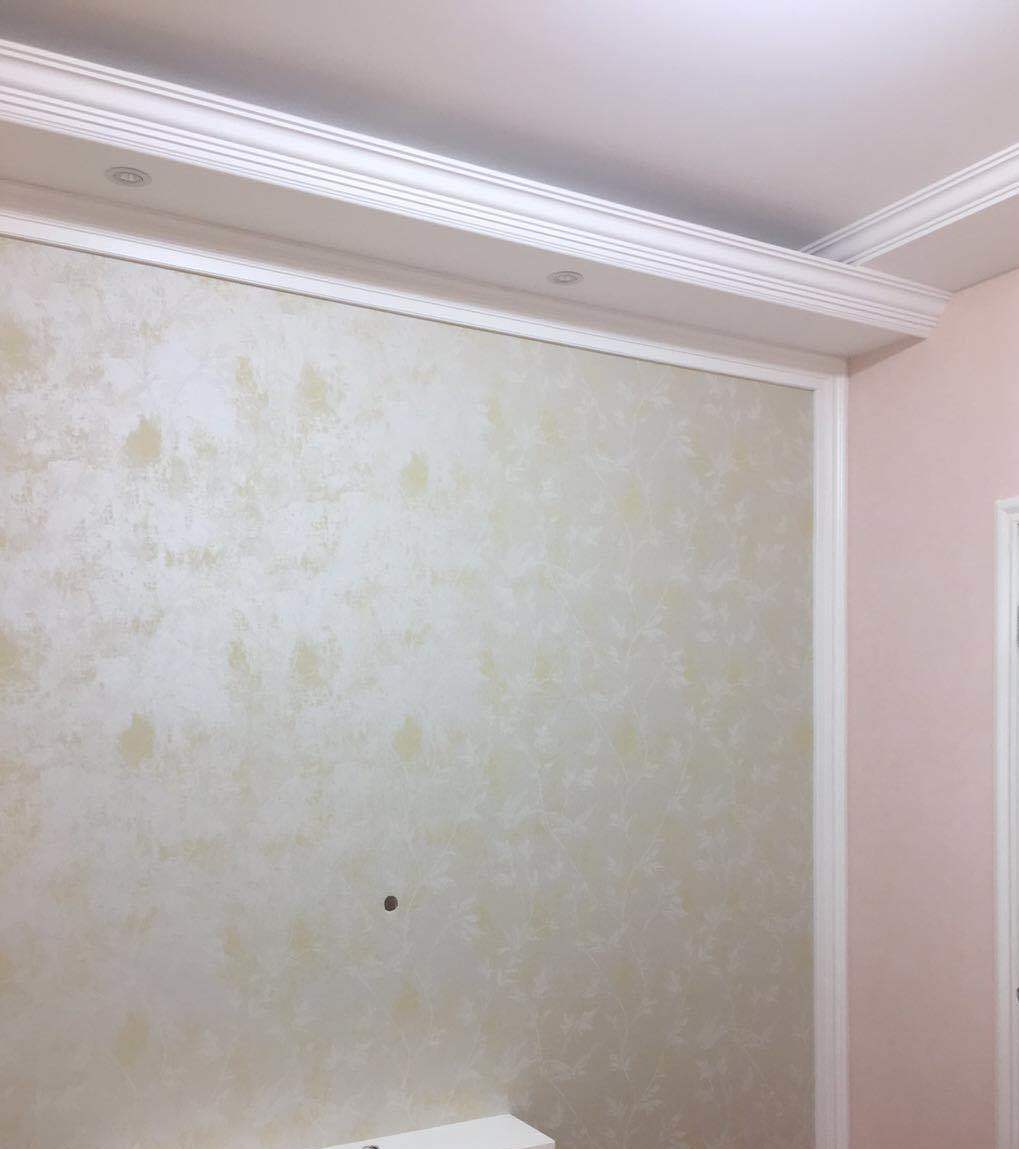 新房装修准备贴墙布用什么墙面好,室内装修贴墙纸墙布好学吗