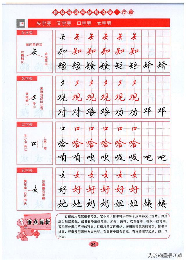 零基础怎么练行楷字帖,华夏万卷吴玉生行楷字帖使用方法
