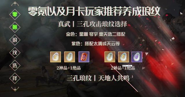 天涯明月刀手游真武琅纹平民搭配,天涯明月刀手游真武琅纹