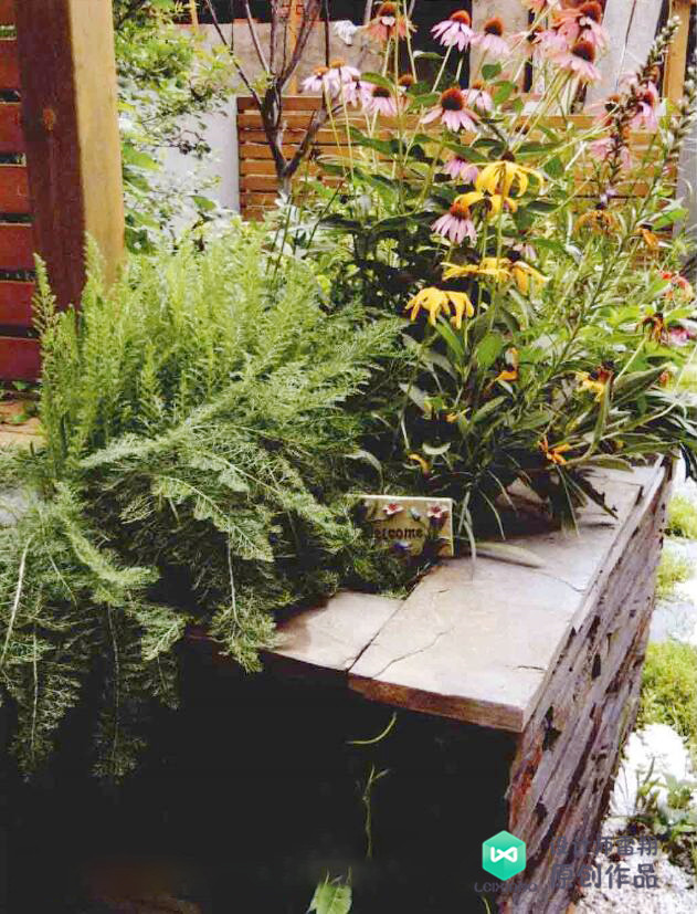 野趣庭院设计,120田园小清新装修风格