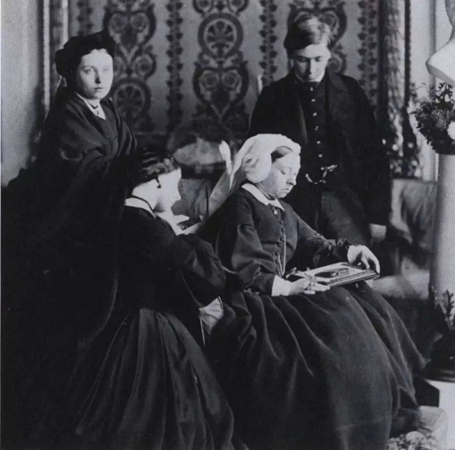 维多利亚女王和她的九个子女,维多利亚女王从0到81岁变化