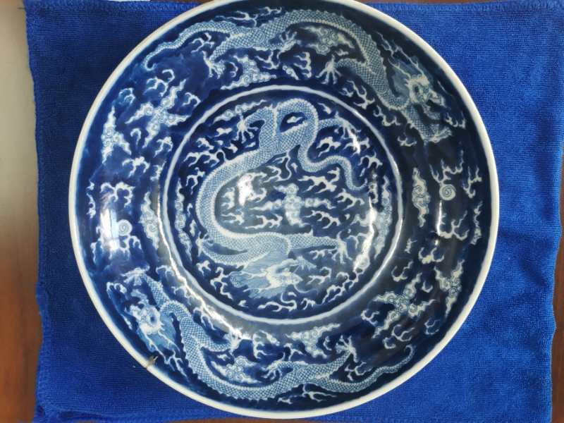 最便宜的青花瓷盘,精品玉琮图片