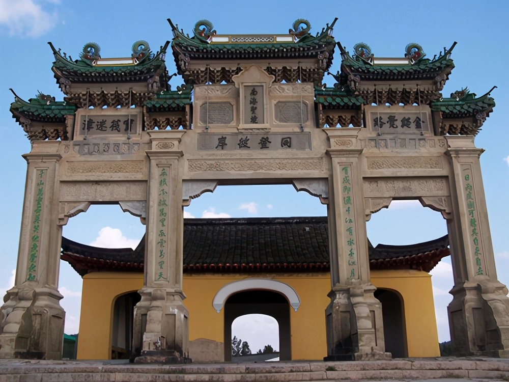 人间仙境海天佛国,四大海天佛国