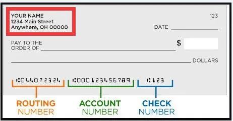 怎么填写美国1200支票的信息,美国支票怎么填写样本