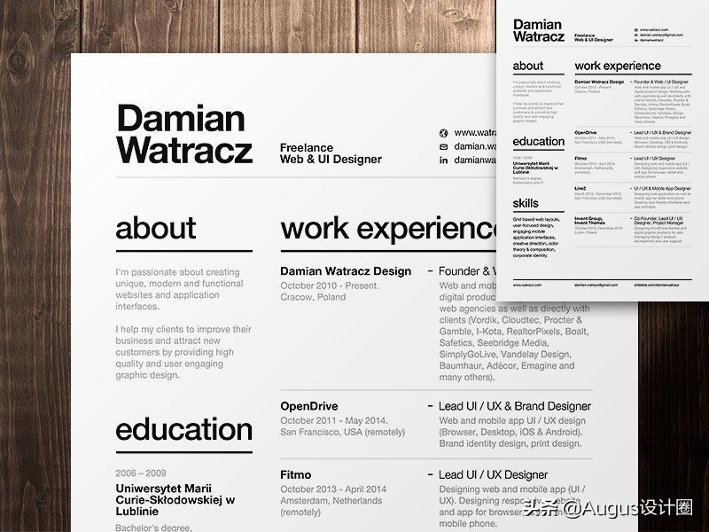 个人简历创意设计教程word,创意设计简历模板范文