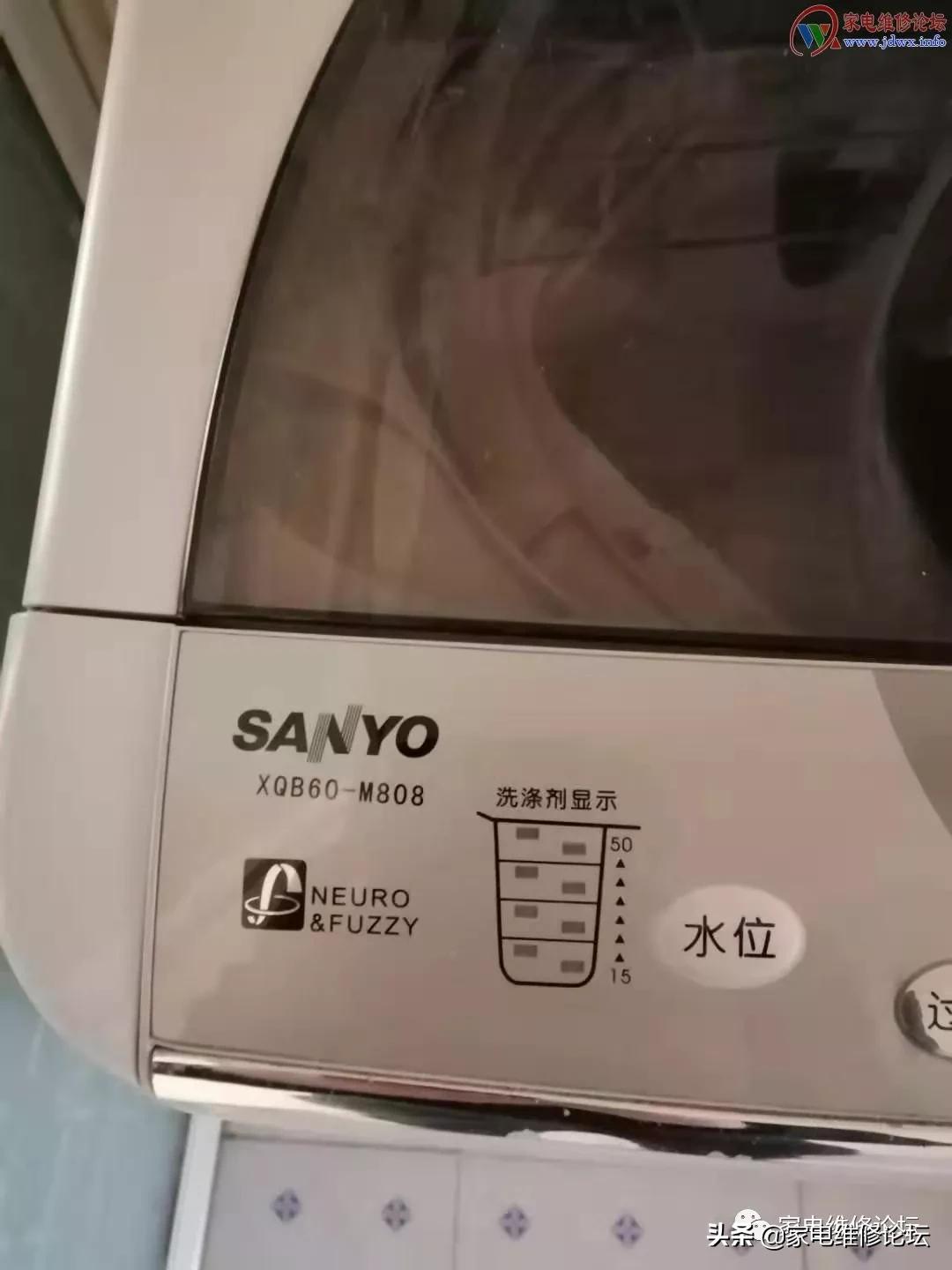 三洋洗衣机xqb60-m810按键坏了,三洋洗衣机xqb60-m810使用方法
