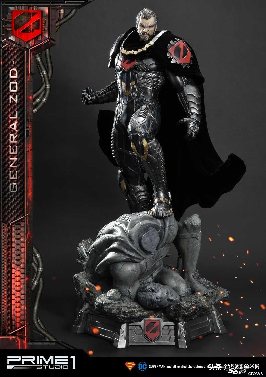 英雄还是暴君Prime1StudioDC佐德将军漫画版1/3雕像前瞻
