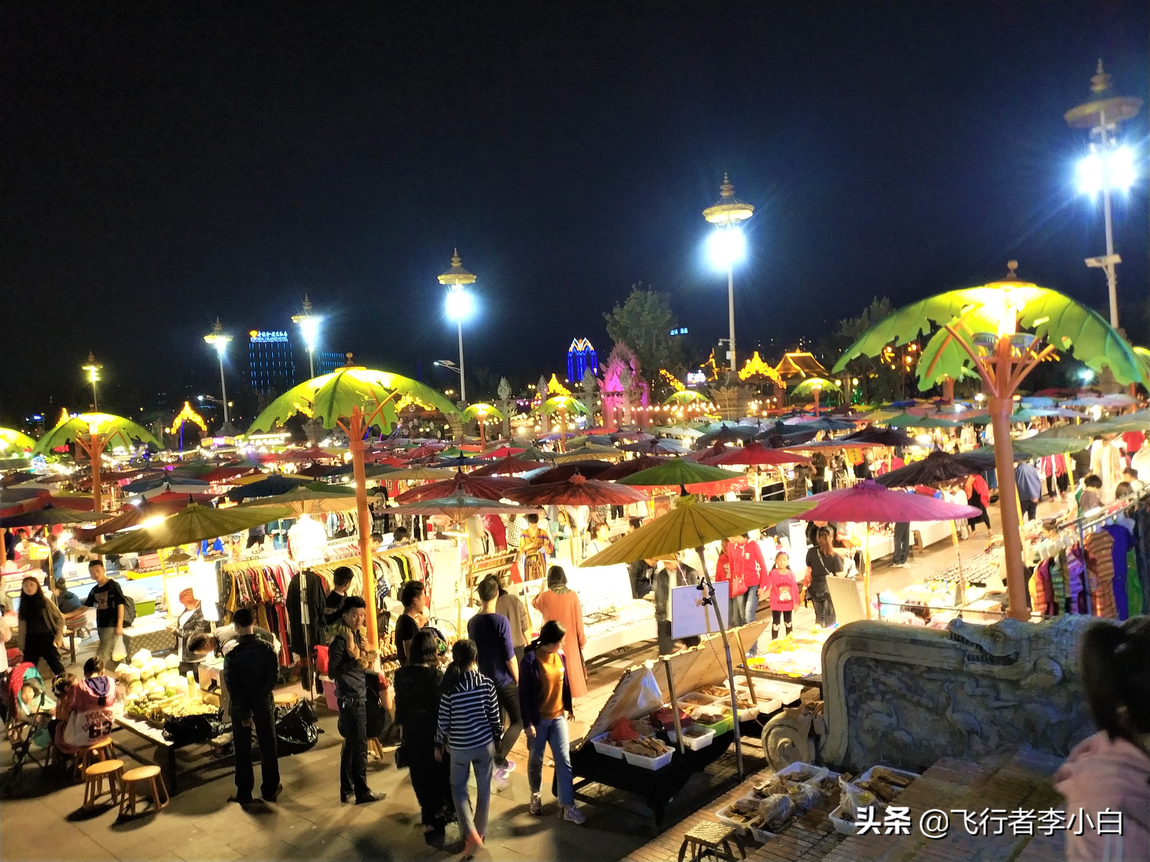 西双版纳告庄夜市攻略,西双版纳告庄夜市拍照推荐