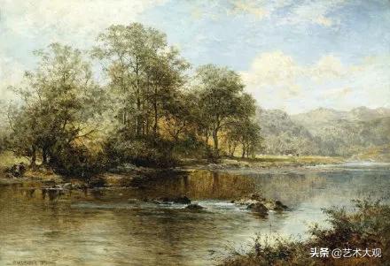 美国史蒂夫索杰风景油画欣赏,美国油画家威廉理查兹风景画欣赏