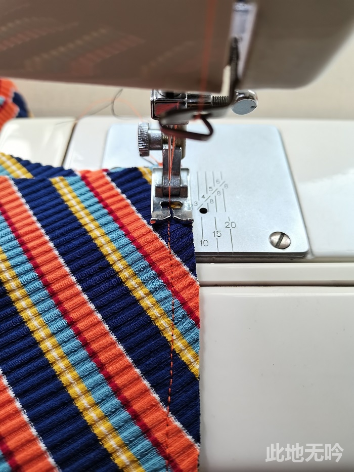 傻瓜缝纫机缝纫入门基础教程,针织女士t恤缝纫教程