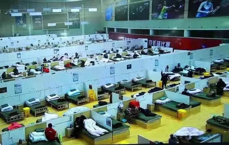 记者探访沌口方舱医院,沌口方舱医院