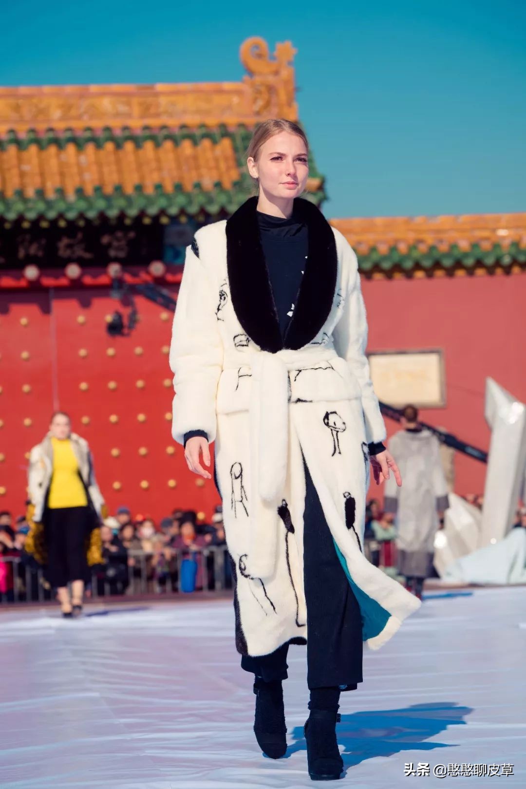 正经皮草和不正经皮草,海宁中式皮草中国风