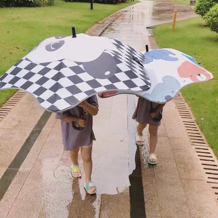 儿童用什么雨伞安全,儿童安全防护防溅雨伞