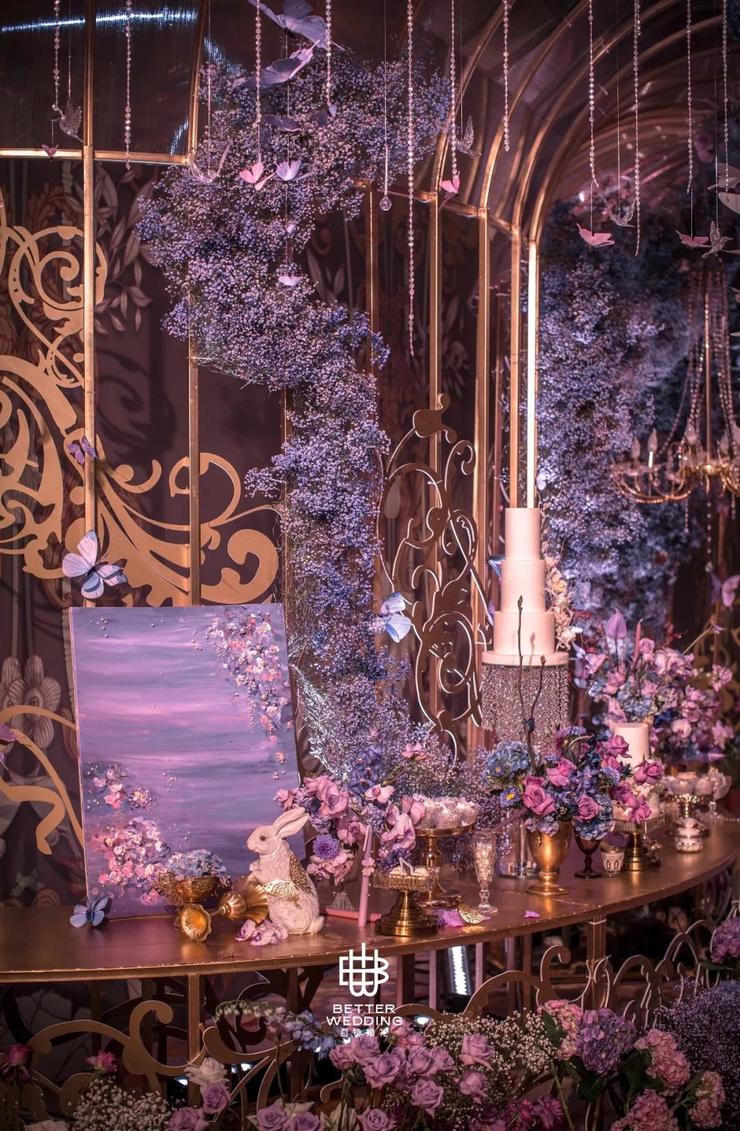 法式宫廷花园婚礼现场,法式风情庄园婚礼