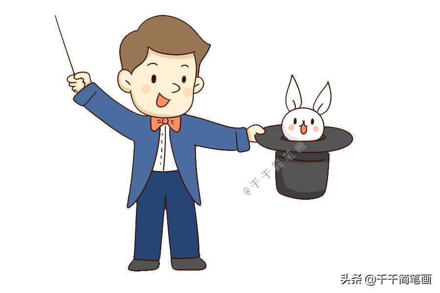 教画q版人物,教画画人物q版