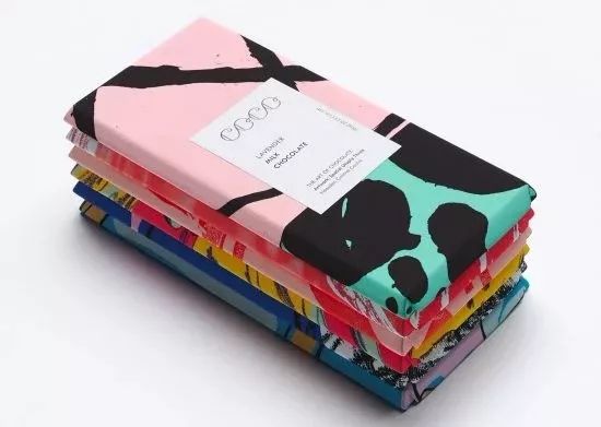 巧克力独立包装各种颜色,巧克力不同颜色的包装