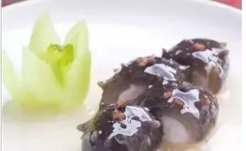 海参私房菜美食前十强,六种口味海参肠