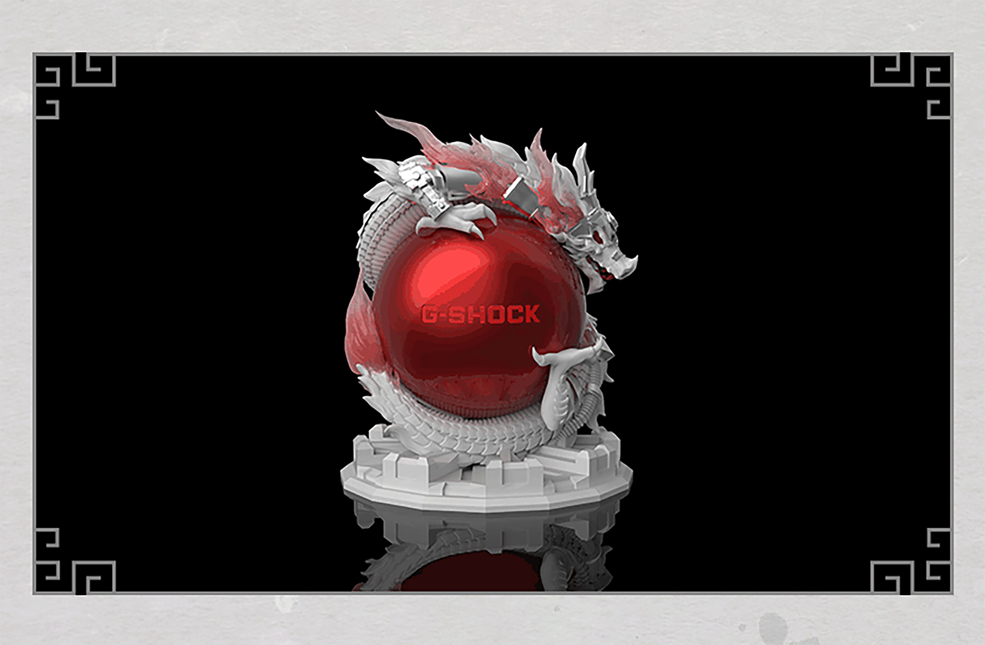 王一博青龙同款表多少钱,王一博中华龙海报