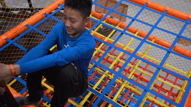 天津蹦床主题公园,天津最大淘气堡室内游乐场