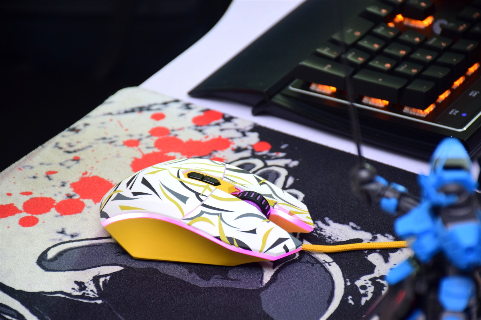 em910达尔优荆棘紫,达尔优牧马人em910鼠标