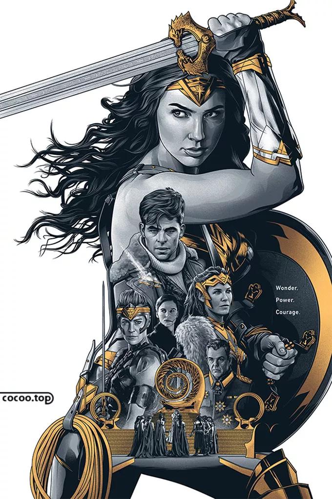 手绘海报设计优秀作品,电影海报设计效果咋做的