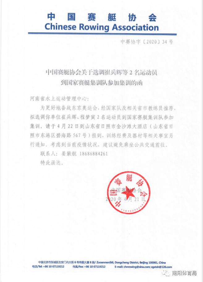 南阳市赛艇队,南阳运动员冠军