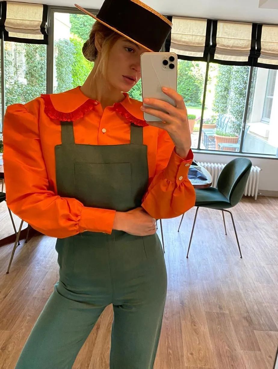 背带裤果然很减龄看起来很少女啊,哪种背带裤既减龄又不过时