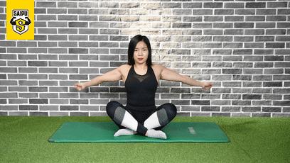 瘦手臂运动练出纤细的手臂,坐着练瘦手臂动作