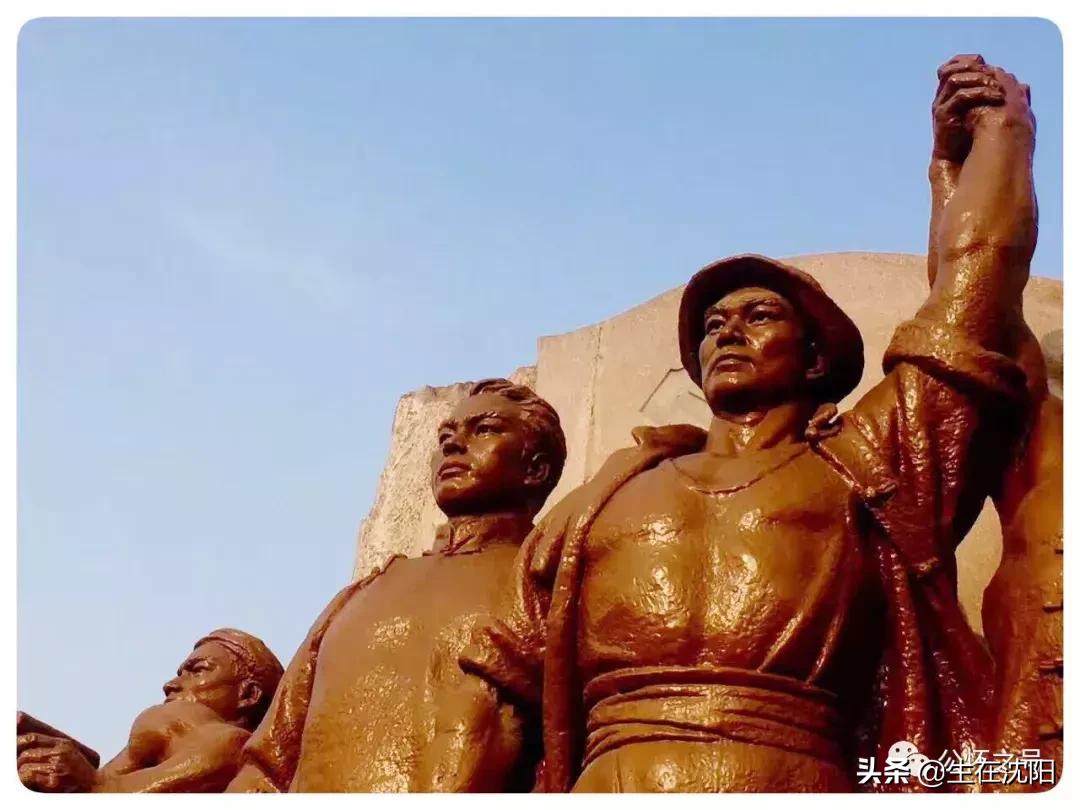 沈阳中山广场雕塑是谁建的,沈阳中山广场周围建筑群