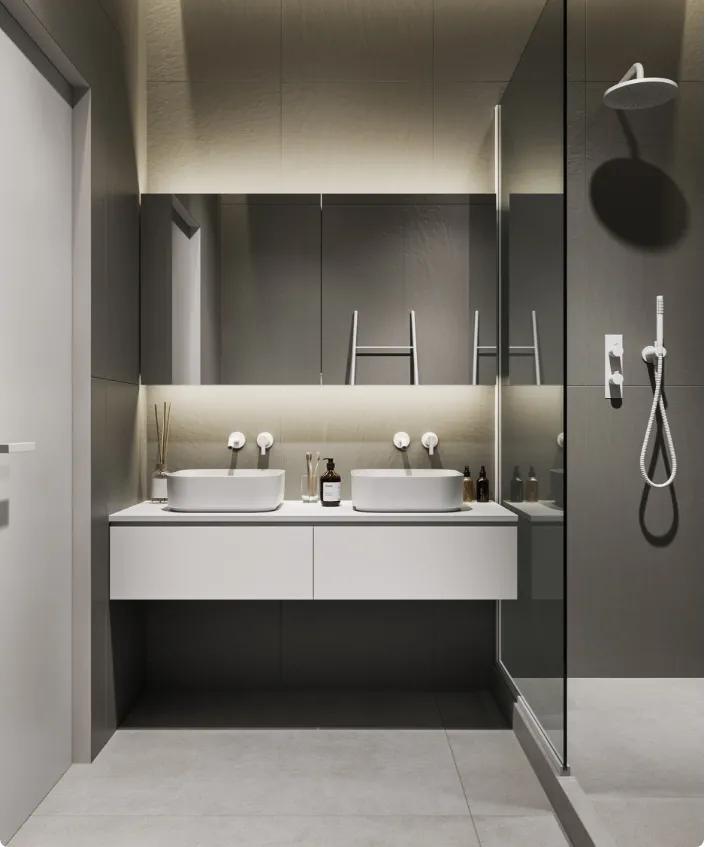 64㎡两房一厅的小空间设计，清新舒适，看完想把家里砸了