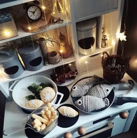 钩织食物小物件,钩织小物件常用钩针