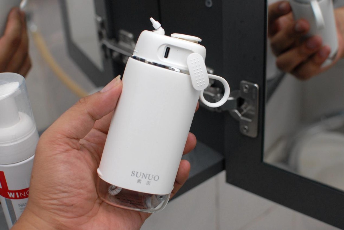 小米有品智能伸缩电动冲牙器,小米折叠冲牙器