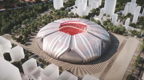 恒大新球场内部设计,广州恒大新球场设计图视频