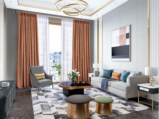 高档时尚窗帘搭配,教你窗帘布艺色彩搭配