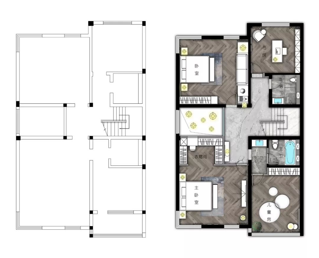 东荷逸品空间别墅设计,济南东荷逸品