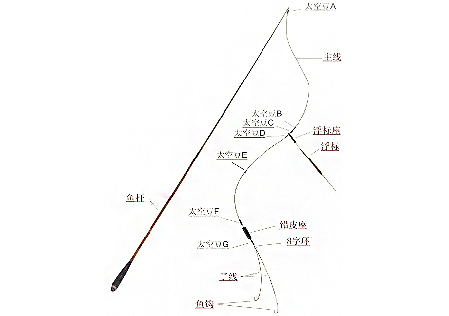 全套鱼线怎么看长短,新手怎么样挑选鱼钩和鱼线