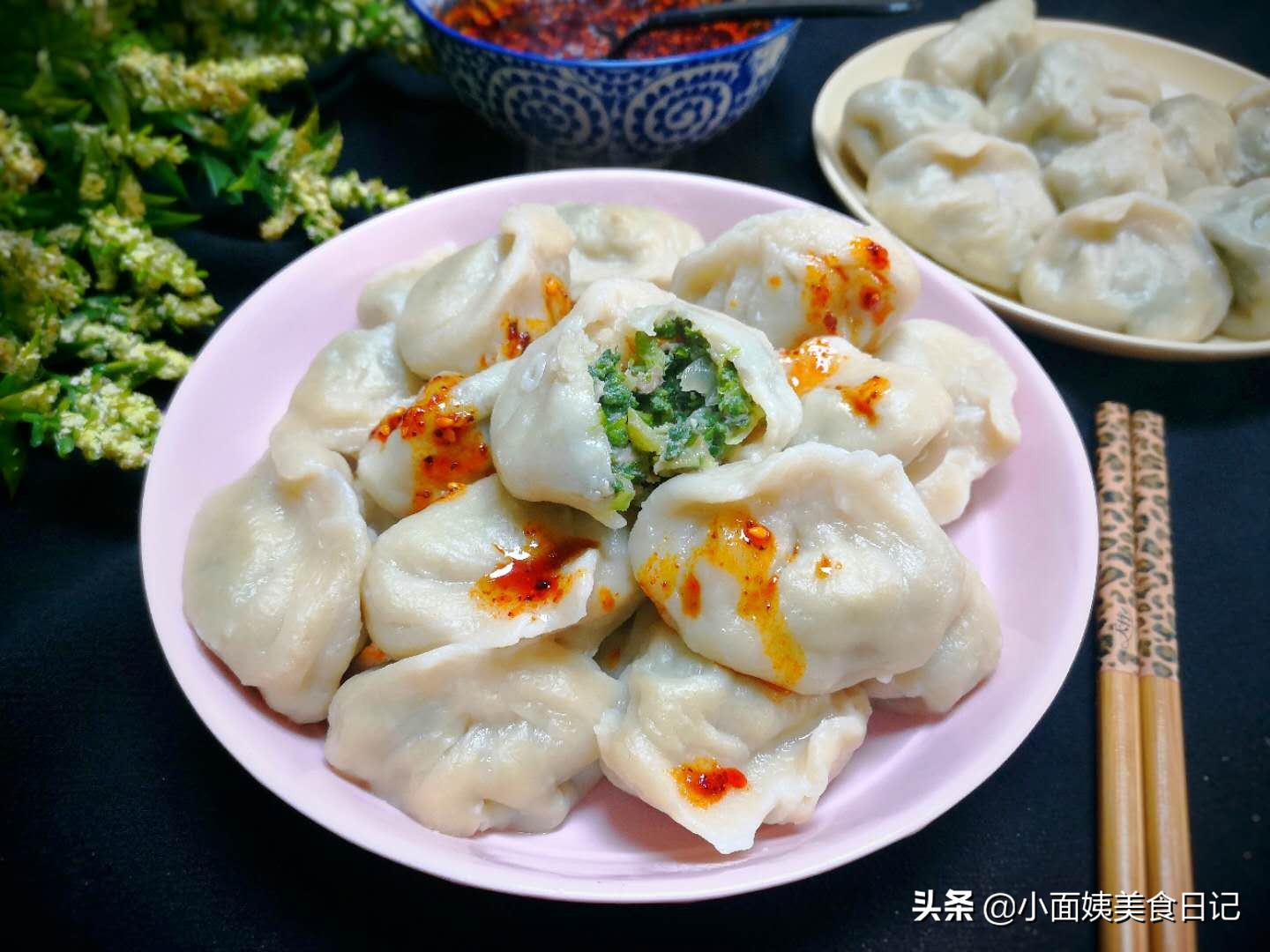 荠荠菜调饺子馅容易干怎么办?加入一些它,细嫩爽口,味道翻几倍