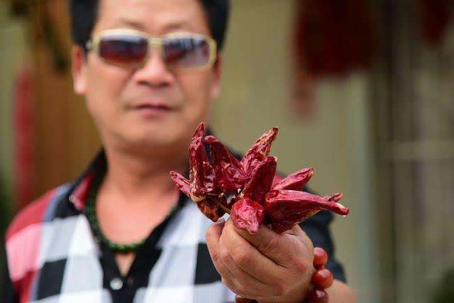 中国辣王李永志吃碎辣椒配白酒,中国辣王李永志讲哪里最能吃辣椒