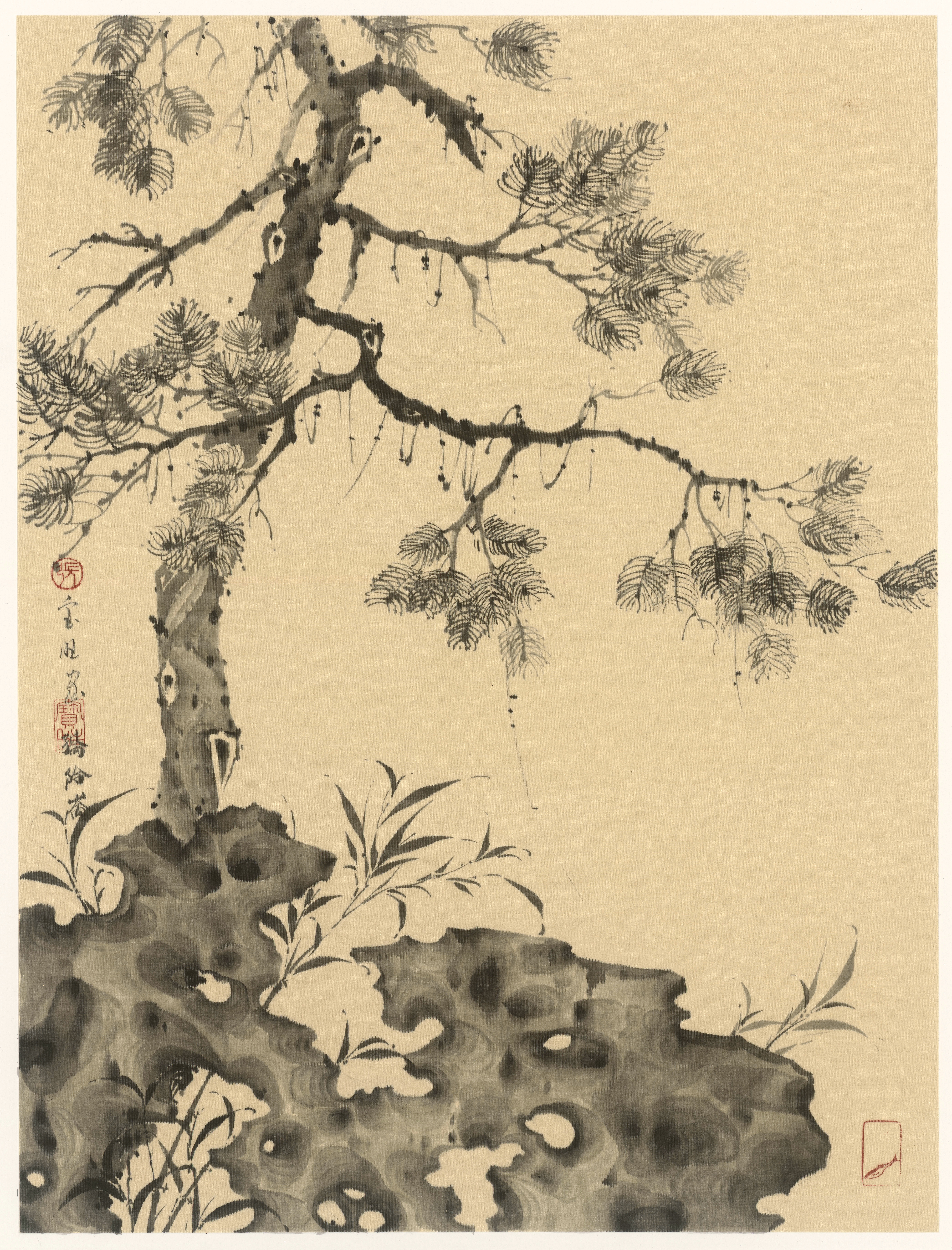 张宝旺画家,张旺国画作品欣赏