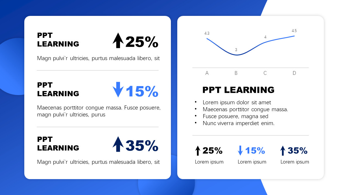 一个矩形做一个高逼格ppt,ppt蓝色科技风的矩形制作