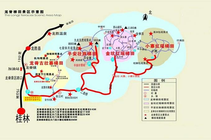 桂林旅游攻略必去景点龙脊梯田,桂林去龙脊梯田交通攻略