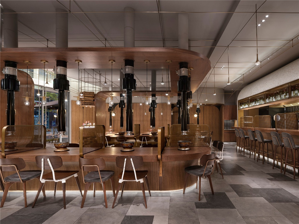 金水区烧烤店装修案例欣赏,二七区烧烤店装修设计公司