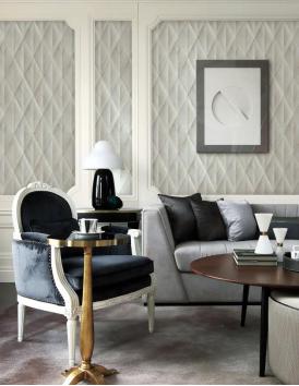 墙纸轻奢风格,现代风格的墙纸