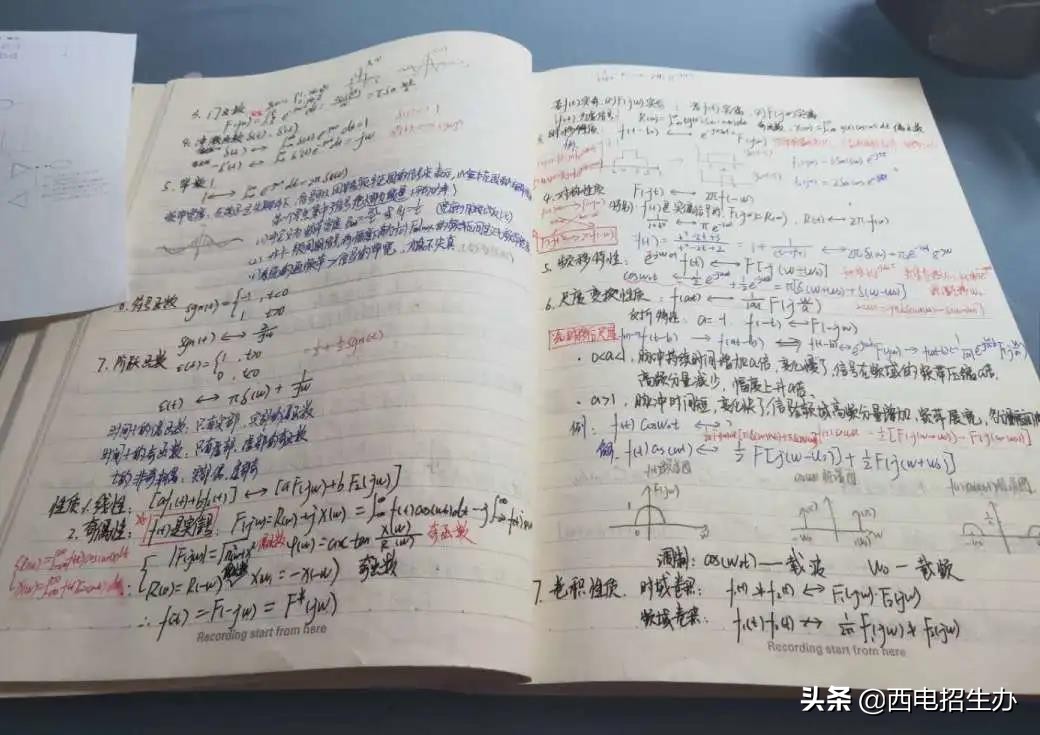 学霸晒神仙笔记,学霸震撼笔记