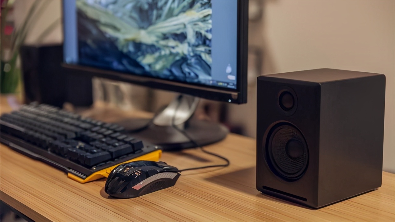 打造高级感桌面,audioengine声擎a2音箱